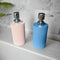 Skyline Blue Soap Dispenser with a Modern Grooved Design (1 PC)- By-APT