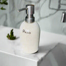 Stylish Fabric Effect Soap Dispenser with Steel Pump (1PC) By-APT