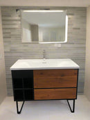 Barcelona & Deck Floor Standing Storage Vanity By TGF