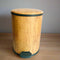 Elegant Wooden Style PVC Pedal Dustbin Durable And Stylish Waste Solution By APT