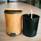 Elegant Wooden Style PVC Pedal Dustbin Durable And Stylish Waste Solution By APT