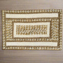 Handcrafted Beaded Pack Of 2 Placemat For Dining & Side Tables By APT