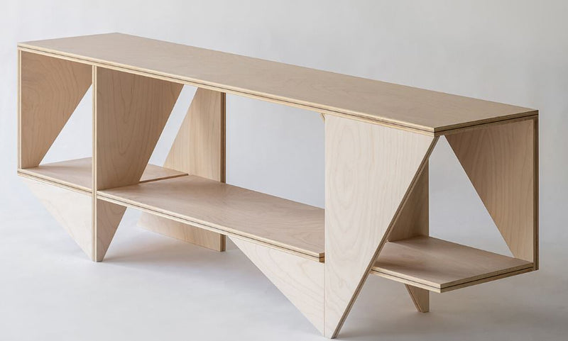 Diagonalic Console Table By Miza