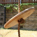 Charming Wooden Circular Swing For Home & Garden/Porch Swing By Miza