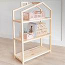 Wooden House Shelf By Miza