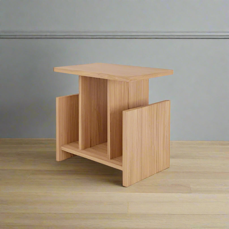 Minimalist Functional Bedside Table By Miza