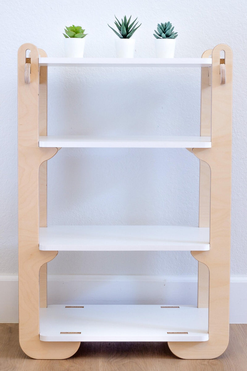 Kids Open Shelf, Nursery Shelves, Toy Shelf, Toy Storage By Miza