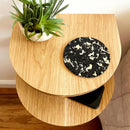 Floating Accent Side Table For Bedroom By Miza