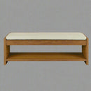 Cassie 56" Bench And Shoe Rack For Hallways, Entryways By Miza