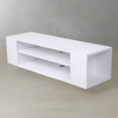 2 Layers Wall Mounted Floating TV Stand Modern TV Cabinet By Miza