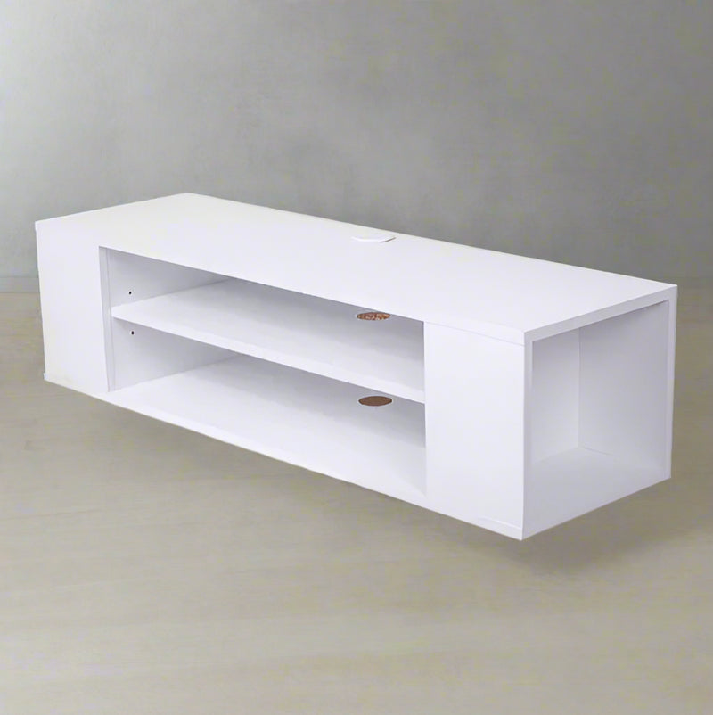 2 Layers Wall Mounted Floating TV Stand Modern TV Cabinet By Miza