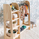 Montessori Children's Wardrobe & Coat Rack By Miza