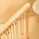 Wooden Necklace Display Rack By Miza
