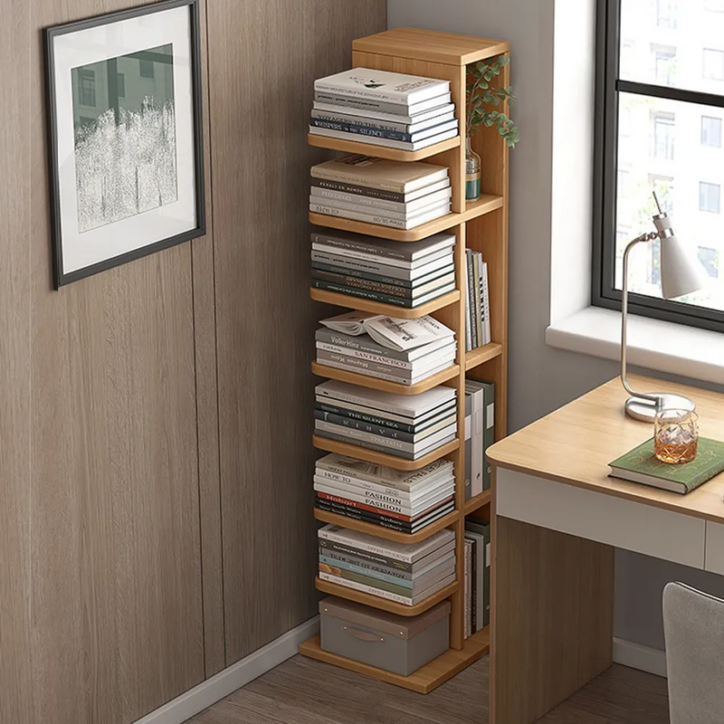 Modern Vertical Invisible Bookshelf Closed Back Bookcase By Miza