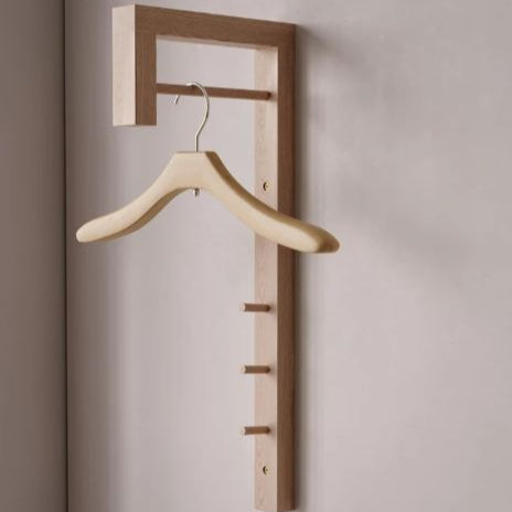 Wall-Mounted Hanger Holder for Entryway or Bedroom By Miza