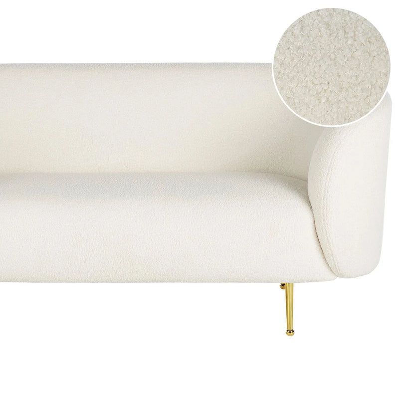 Luxury Modern Tufted Boucle Sofa For Living Room