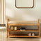 Two Shelved Bench / Shoe Organizer / Shoe Cabinet By Miza