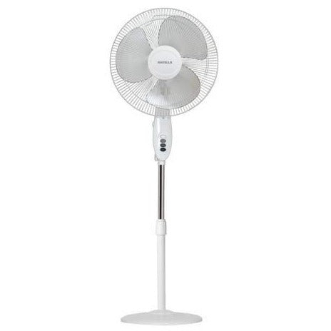 Havells Swing Pedestal 400 mm Fan (White) - 1 PC